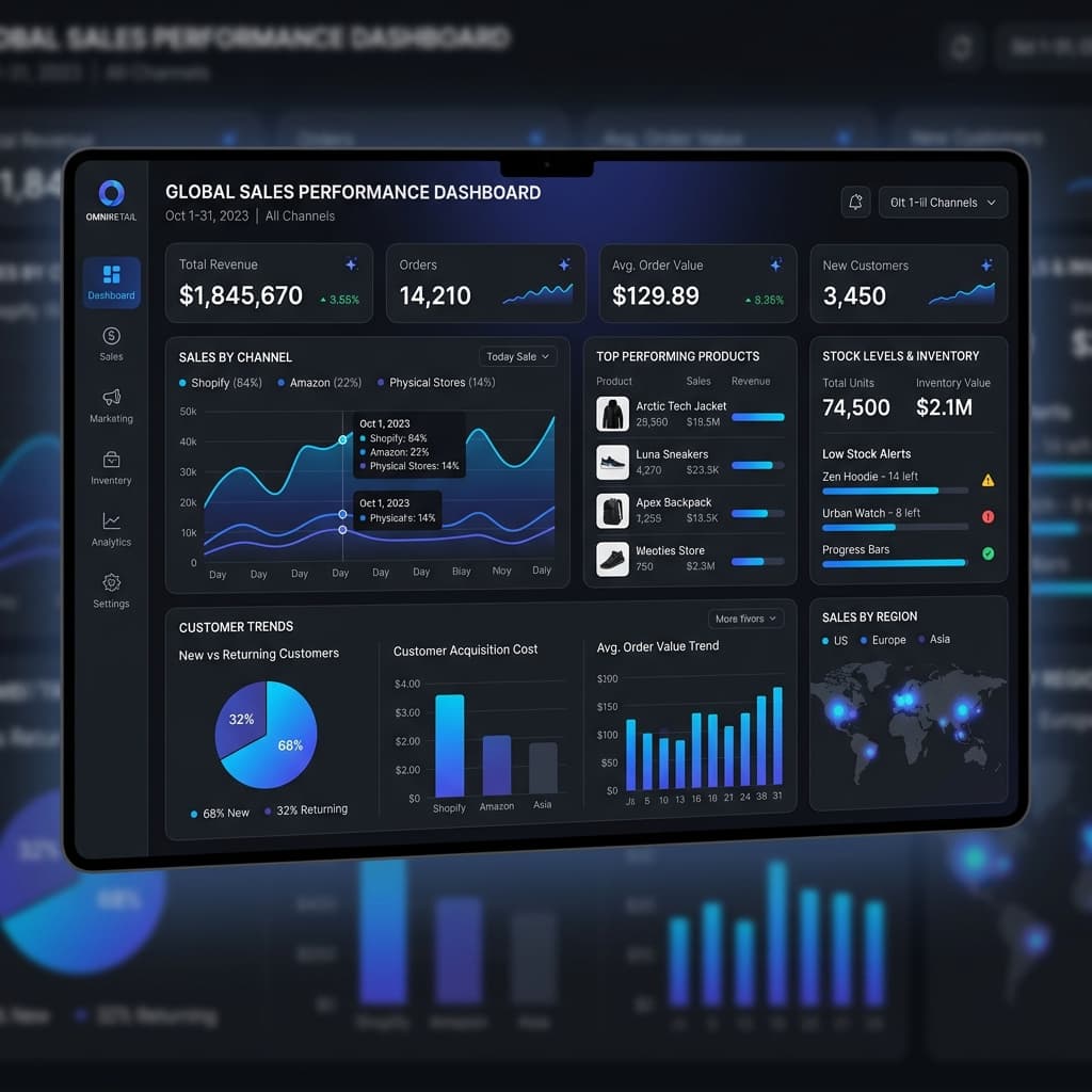 Retail and commerce teams need clean operating files